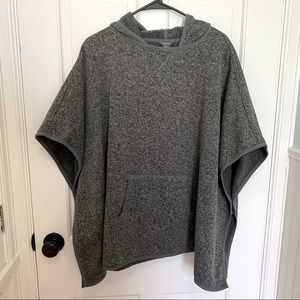 Eddie Bauer Sweater Poncho M/L